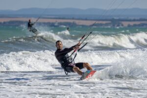 Řecko – Kitesurfing nebezpečná vášeň na vodní hladině