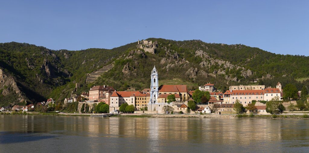 Dürnstein a krajina u Dunaje v rakouském Wachau