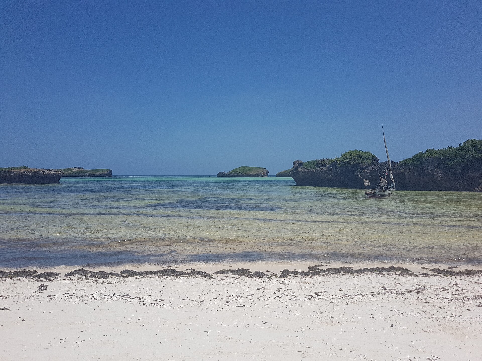 Pobřeží Watamu v Keni